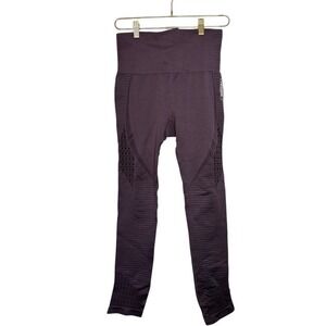 Gymshark Seamless Leggings Women Plum High Waisted Size M Athleisure Workout